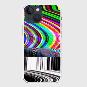 Чехол для iPhone 13 mini с принтом Psyhodelic style в Курске,  |  | Тематика изображения на принте: abstraction | color | optical | pattern | tie dye | абстракция | краска | краски | линии | оптический | паттерн | полосы | психоделика | узор