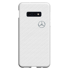 Чехол для Samsung S10E с принтом MERCEDES BENZ CARBON в Курске, Силикон | Область печати: задняя сторона чехла, без боковых панелей | amg | mercedes | марка | машины | мерседес