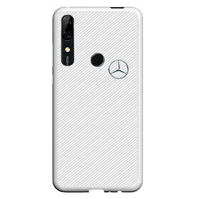 Чехол для Honor P Smart Z с принтом MERCEDES BENZ CARBON в Курске, Силикон | Область печати: задняя сторона чехла, без боковых панелей | Тематика изображения на принте: amg | mercedes | марка | машины | мерседес