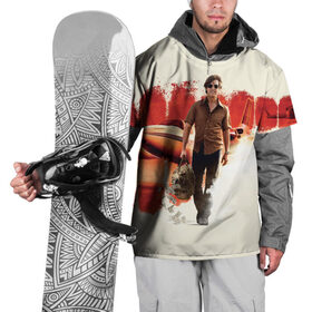 Накидка на куртку 3D с принтом Том Круз в Курске, 100% полиэстер |  | Тематика изображения на принте: american made | tom cruise | сделано в америке