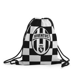 Рюкзак-мешок 3D с принтом Juventus в Курске, 100% полиэстер | плотность ткани — 200 г/м2, размер — 35 х 45 см; лямки — толстые шнурки, застежка на шнуровке, без карманов и подкладки | juve | juventus | италия | спорт | фк | футбол | футбольный клуб | ювентус