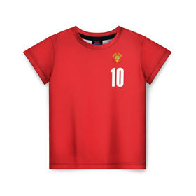 Детская футболка 3D с принтом Сборная СССР по баскетболу в Курске, 100% гипоаллергенный полиэфир | прямой крой, круглый вырез горловины, длина до линии бедер, чуть спущенное плечо, ткань немного тянется | 1972 | движение вверх | мюнхен | олимпиада