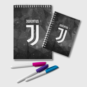 Блокнот с принтом Juventus Cosmos в Курске, 100% бумага | 48 листов, плотность листов — 60 г/м2, плотность картонной обложки — 250 г/м2. Листы скреплены удобной пружинной спиралью. Цвет линий — светло-серый
 | football | italia | juve | juventus | logo | sport | арт | италия | лига | лого | спорт | текстура | фк | футбол | футбольный клуб | эмблема | ювентус