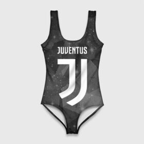 Купальник-боди 3D с принтом Juventus Cosmos в Курске, 82% полиэстер, 18% эластан | Круглая горловина, круглый вырез на спине | football | italia | juve | juventus | logo | sport | арт | италия | лига | лого | спорт | текстура | фк | футбол | футбольный клуб | эмблема | ювентус