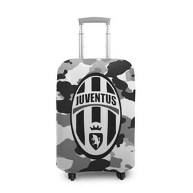 Чехол для чемодана 3D с принтом FC Juventus Camouflage в Курске, 86% полиэфир, 14% спандекс | двустороннее нанесение принта, прорези для ручек и колес | football | italia | juve | juventus | logo | sport | арт | италия | лига | лого | спорт | текстура | фк | футбол | футбольный клуб | эмблема | ювентус