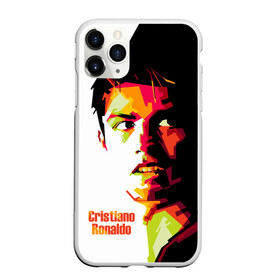 Чехол для iPhone 11 Pro матовый с принтом Cristiano Ronaldo в Курске, Силикон |  | real madrid | криштиану | реал мадрид | роналду