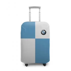 Чехол для чемодана 3D с принтом BMW в Курске, 86% полиэфир, 14% спандекс | двустороннее нанесение принта, прорези для ручек и колес | auto | bmw | авто | автомобиль | бмв | бэха