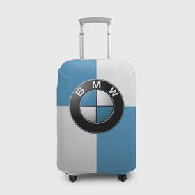 Чехол для чемодана 3D с принтом BMW в Курске, 86% полиэфир, 14% спандекс | двустороннее нанесение принта, прорези для ручек и колес | auto | bmw | авто | автомобиль | бмв | бэха | машина