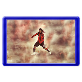 Магнит 45*70 с принтом Ronaldinho в Курске, Пластик | Размер: 78*52 мм; Размер печати: 70*45 | ronaldinho | роналдиньо | роналдинью | рональдиньо