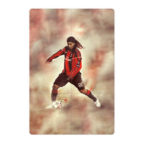 Магнитный плакат 2Х3 с принтом Ronaldinho в Курске, Полимерный материал с магнитным слоем | 6 деталей размером 9*9 см | ronaldinho | роналдиньо | роналдинью | рональдиньо