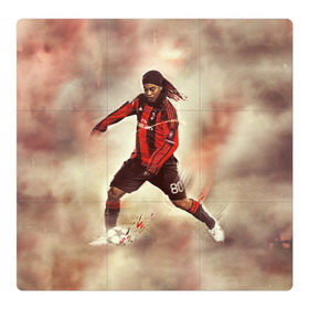Магнитный плакат 3Х3 с принтом Ronaldinho в Курске, Полимерный материал с магнитным слоем | 9 деталей размером 9*9 см | ronaldinho | роналдиньо | роналдинью | рональдиньо