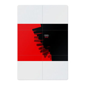Магнитный плакат 2Х3 с принтом AUDI SPORT в Курске, Полимерный материал с магнитным слоем | 6 деталей размером 9*9 см | Тематика изображения на принте: audi | ауди | марка | машины