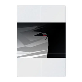 Магнитный плакат 2Х3 с принтом AUDI SPORT в Курске, Полимерный материал с магнитным слоем | 6 деталей размером 9*9 см | audi | ауди | марка | машины