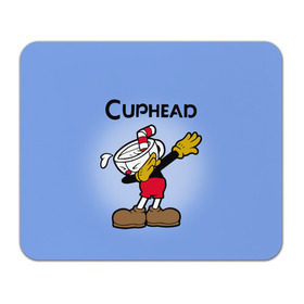Коврик прямоугольный с принтом Cuphead в Курске, натуральный каучук | размер 230 х 185 мм; запечатка лицевой стороны | cuphead | капхед | компьтерная игра