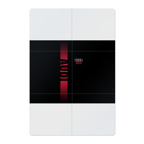 Магнитный плакат 2Х3 с принтом AUDI SPORT в Курске, Полимерный материал с магнитным слоем | 6 деталей размером 9*9 см | Тематика изображения на принте: audi | автомобиль | ауди | машины