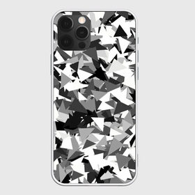 Чехол для iPhone 12 Pro Max с принтом Городской серый камуфляж в Курске, Силикон |  | Тематика изображения на принте: армия | геометрический | геометрия | маскировка | милитари | паттерн | текстура | треугольники | чернобелый