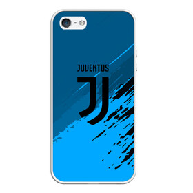 Чехол для iPhone 5/5S матовый с принтом FC Juventus abstract style в Курске, Силикон | Область печати: задняя сторона чехла, без боковых панелей | football | soccer | ювентус