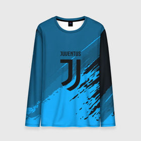 Мужской лонгслив 3D с принтом FC Juventus abstract style в Курске, 100% полиэстер | длинные рукава, круглый вырез горловины, полуприлегающий силуэт | Тематика изображения на принте: football | soccer | ювентус