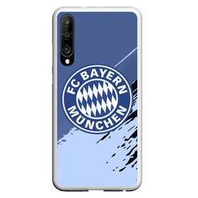 Чехол для Honor P30 с принтом FC Bayern Munchen style в Курске, Силикон | Область печати: задняя сторона чехла, без боковых панелей | Тематика изображения на принте: football | soccer | байерн