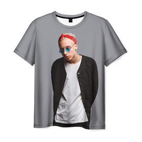 Мужская футболка 3D с принтом T-Fest в Курске, 100% полиэфир | прямой крой, круглый вырез горловины, длина до линии бедер | tfest | ти | тифест | фест