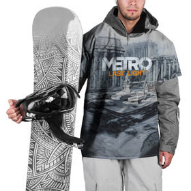 Накидка на куртку 3D с принтом METRO Last Light в Курске, 100% полиэстер |  | 2033 | exodus | last | light | metro | апокалипсис | зомби | метро | монстр