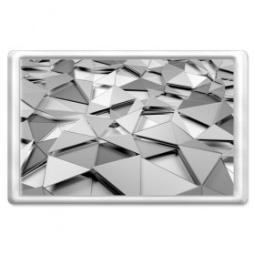Магнит 45*70 с принтом Gray triangle в Курске, Пластик | Размер: 78*52 мм; Размер печати: 70*45 | Тематика изображения на принте: 