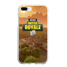 Чехол для iPhone 7Plus/8 Plus матовый с принтом Fortnite Battle Royale в Курске, Силикон | Область печати: задняя сторона чехла, без боковых панелей | Тематика изображения на принте: 99 problem | 99 problems | abstract | battle | black | fortnite | heroes | royale | survival | абстракция | битва | королевская | королей | фартнайт | фортнайт | фортнит | черная