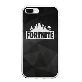 Чехол для iPhone 7Plus/8 Plus матовый с принтом Fortnite Black Abstract в Курске, Силикон | Область печати: задняя сторона чехла, без боковых панелей | Тематика изображения на принте: 99 problem | 99 problems | abstract | battle | black | fortnite | heroes | royale | survival | абстракция | битва | королевская | королей | фартнайт | фортнайт | фортнит | черная