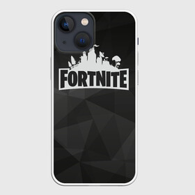 Чехол для iPhone 13 mini с принтом Fortnite Black Abstract в Курске,  |  | Тематика изображения на принте: 99 problem | 99 problems | abstract | battle | black | fortnite | heroes | royale | survival | абстракция | битва | королевская | королей | фартнайт | фортнайт | фортнит | черная