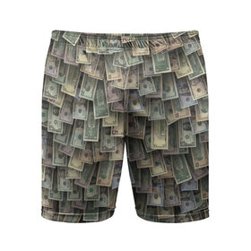Мужские шорты 3D спортивные с принтом Доллары США в Курске,  |  | dollar | forex | usa | банкноты | богатство | валюта | деньги | доллар | купюры | паттрен | трейдер | чешуя
