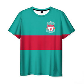 Мужская футболка 3D с принтом FC Liverpool в Курске, 100% полиэфир | прямой крой, круглый вырез горловины, длина до линии бедер | england | football | liverpool fc | logo | sport | англия | арт | ливерпуль | лига | лого | спорт | текстура | фк | футбол | футбольный клуб | эмблема