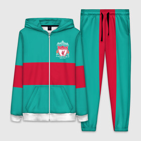 Женский костюм 3D с принтом FC Liverpool в Курске,  |  | england | football | liverpool fc | logo | sport | англия | арт | ливерпуль | лига | лого | спорт | текстура | фк | футбол | футбольный клуб | эмблема