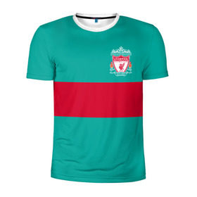 Мужская футболка 3D спортивная с принтом FC Liverpool в Курске, 100% полиэстер с улучшенными характеристиками | приталенный силуэт, круглая горловина, широкие плечи, сужается к линии бедра | england | football | liverpool fc | logo | sport | англия | арт | ливерпуль | лига | лого | спорт | текстура | фк | футбол | футбольный клуб | эмблема