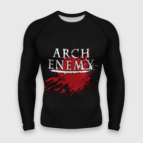 Мужской рашгард 3D с принтом Arch Enemy в Курске,  |  | arch enemy | band | blood | metal | music | rock | атрибутика | группа | кровь | метал | музыка | рок