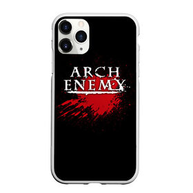 Чехол для iPhone 11 Pro Max матовый с принтом Arch Enemy в Курске, Силикон |  | Тематика изображения на принте: arch enemy | band | blood | metal | music | rock | атрибутика | группа | кровь | метал | музыка | рок