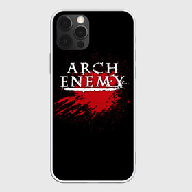 Чехол для iPhone 12 Pro Max с принтом Arch Enemy в Курске, Силикон |  | Тематика изображения на принте: arch enemy | band | blood | metal | music | rock | атрибутика | группа | кровь | метал | музыка | рок