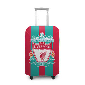 Чехол для чемодана 3D с принтом Liverpool FC в Курске, 86% полиэфир, 14% спандекс | двустороннее нанесение принта, прорези для ручек и колес | england | football | liverpool fc | logo | sport | англия | арт | ливерпуль | лига | лого | спорт | текстура | фк | футбол | футбольный клуб | эмблема