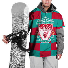 Накидка на куртку 3D с принтом ФК Ливерпуль в Курске, 100% полиэстер |  | england | fc | англия | ливерпуль | фк