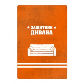 Магнитный плакат 2Х3 с принтом Защитник дивана в Курске, Полимерный материал с магнитным слоем | 6 деталей размером 9*9 см | 23 февраля | день защитника | день защитника отечества | защитник | подарок