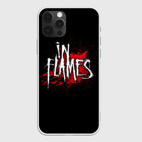 Чехол для iPhone 12 Pro Max с принтом In Flames в Курске, Силикон |  | Тематика изображения на принте: band | blood | in flames | metal | music | rock | атрибутика | группа | кровь | метал | музыка | рок