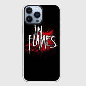 Чехол для iPhone 13 Pro Max с принтом In Flames в Курске,  |  | Тематика изображения на принте: band | blood | in flames | metal | music | rock | атрибутика | группа | кровь | метал | музыка | рок