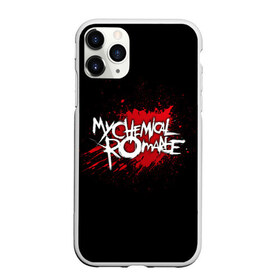 Чехол для iPhone 11 Pro матовый с принтом My Chemical Romance в Курске, Силикон |  | band | blood | metal | music | my chemical romance | rock | атрибутика | группа | кровь | метал | музыка | рок