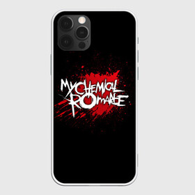 Чехол для iPhone 12 Pro с принтом My Chemical Romance в Курске, силикон | область печати: задняя сторона чехла, без боковых панелей | band | blood | metal | music | my chemical romance | rock | атрибутика | группа | кровь | метал | музыка | рок