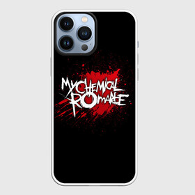 Чехол для iPhone 13 Pro Max с принтом My Chemical Romance в Курске,  |  | Тематика изображения на принте: band | blood | metal | music | my chemical romance | rock | атрибутика | группа | кровь | метал | музыка | рок