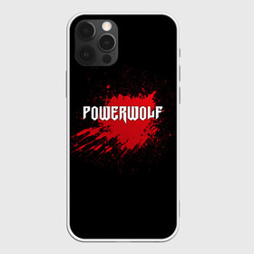 Чехол для iPhone 12 Pro Max с принтом Powerwolf в Курске, Силикон |  | Тематика изображения на принте: band | blood | metal | music | powerwolf | rock | атрибутика | группа | кровь | метал | музыка | рок