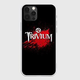 Чехол для iPhone 12 Pro Max с принтом Trivium в Курске, Силикон |  | Тематика изображения на принте: band | blood | metal | music | rock | trivium | атрибутика | группа | кровь | метал | музыка | рок