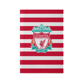 Обложка для паспорта матовая кожа с принтом FC Liverpool в Курске, натуральная матовая кожа | размер 19,3 х 13,7 см; прозрачные пластиковые крепления | Тематика изображения на принте: england | football | liverpool fc | англия | ливерпуль | лого | фк | футбол | футбольный клуб