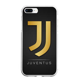 Чехол для iPhone 7Plus/8 Plus матовый с принтом Juventus Gold Edition в Курске, Силикон | Область печати: задняя сторона чехла, без боковых панелей | champions | italy | jeep | juventus | league | италия | лига | чемпионов | ювентус