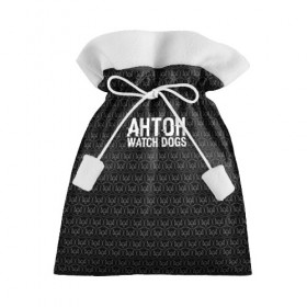 Подарочный 3D мешок с принтом Антон Watch Dogs в Курске, 100% полиэстер | Размер: 29*39 см | Тематика изображения на принте: 