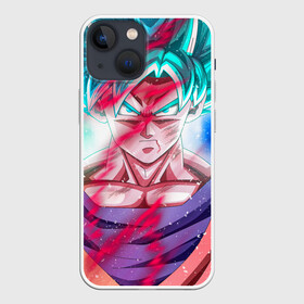 Чехол для iPhone 13 mini с принтом Гоку в Курске,  |  | Тематика изображения на принте: anime | dragon ball | аниме | драгон бол | жемчуг дракона